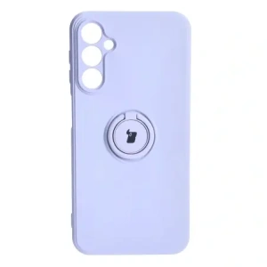 Hurtownia GSM - Etui Bizon Case Silicone Ring Sq do Samsung Galaxy A24 jasnofialové - BIZ957 - {ean13} - Hurt