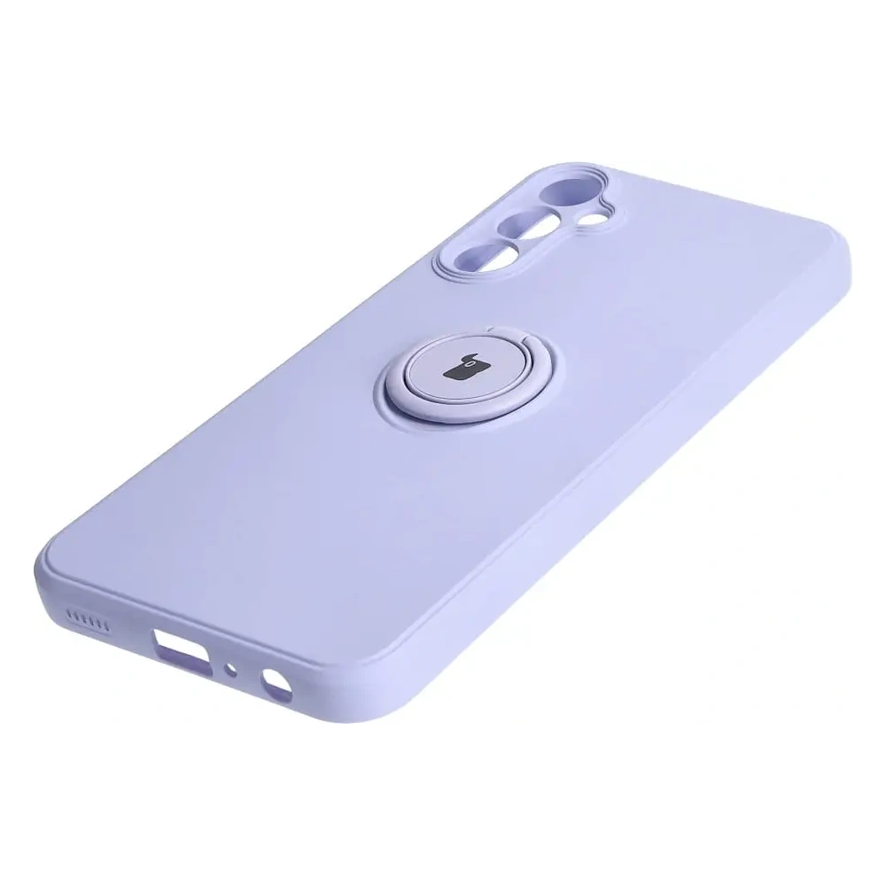 Wholesale Bizon Case Silicone Ring Sq Samsung Galaxy A24 light purple - BIZ957 - {ean13} - Hurt