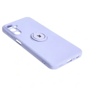 Hurtownia GSM - Etui Bizon Case Silicone Ring Sq do Samsung Galaxy A24 jasnofialové - BIZ957 - {ean13} - Hurt