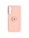 Hurtownia GSM - Bizon Case Silicone Ring Sq Samsung Galaxy A24 roz deschis - BIZ958 - {ean13} - Hurt