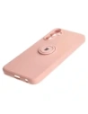 Hurtownia GSM - Bizon Case Silicone Ring Sq Samsung Galaxy A24 roz deschis - BIZ958 - {ean13} - Hurt