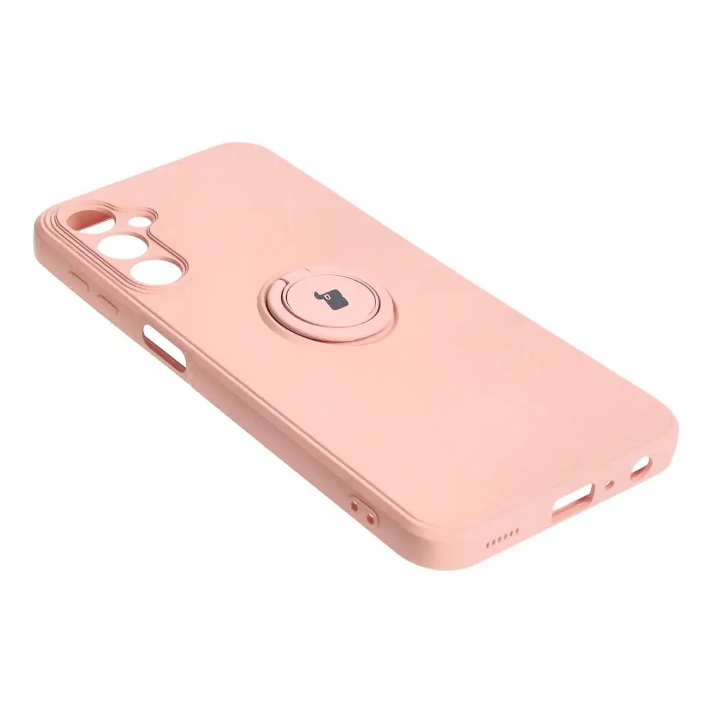 Hurtownia GSM - Bizon Case Silicone Ring Sq Samsung Galaxy A24 roz deschis - BIZ958 - {ean13} - Hurt