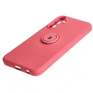 Hurtownia GSM - Etui Bizon Case Silicone Ring Sq do Samsung Galaxy A24 špinavá růžová - BIZ959 - {ean13} - Hurt