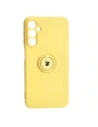 Hurtownia GSM - Bizon Case Silicone Ring Sq Samsung Galaxy A24 galben - BIZ961 - {ean13} - Hurt