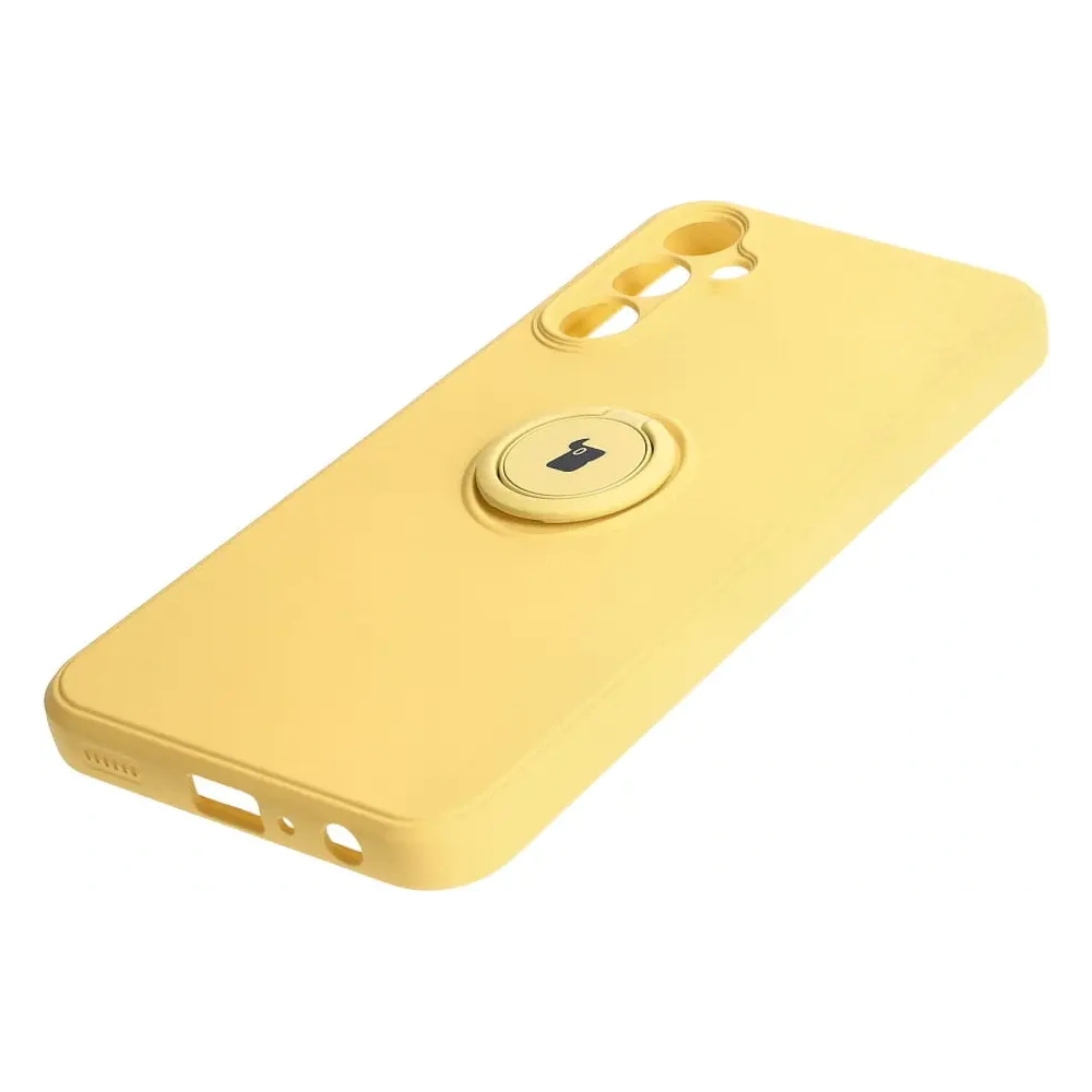 Hurtownia GSM - Bizon Case Silicone Ring Sq Samsung Galaxy A24 galben - BIZ961 - {ean13} - Hurt