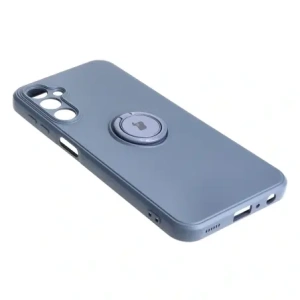 Hurtownia GSM - Etui Bizon Case Silicone Ring Sq do Samsung Galaxy A24 šedé - BIZ962 - {ean13} - Hurt