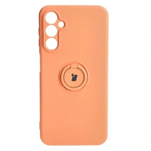 Hurtownia GSM - Etui Bizon Case Silicone Ring Sq do Samsung Galaxy A24 oranžové - BIZ963 - {ean13} - Hurt