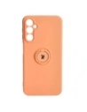 Hurtownia GSM - Bizon Case Silicone Ring Sq Samsung Galaxy A24 portocalie - BIZ963 - {ean13} - Hurt