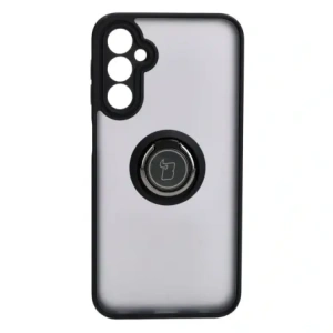 Hurtownia GSM - Etui s úchopem na prst Bizon Case Hybrid Ring pro Samsung Galaxy A24 4G kouřové s černým rámem - BIZ967 - {ean13} - Hurt