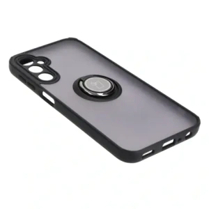 Hurtownia GSM - Etui s úchopem na prst Bizon Case Hybrid Ring pro Samsung Galaxy A24 4G kouřové s černým rámem - BIZ967 - {ean13} - Hurt