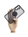 Hurtownia GSM - Bizon Case Hybrid Ring Samsung Galaxy A24 4G fumuriu cu un cadru negru - BIZ967 - {ean13} - Hurt