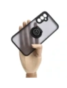 Hurtownia GSM - Bizon Case Hybrid Ring Samsung Galaxy A24 4G fumuriu cu un cadru negru - BIZ967 - {ean13} - Hurt