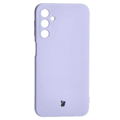 Etui Bizon Case Silicone do Samsung Galaxy A24 4G jasnofioletowe