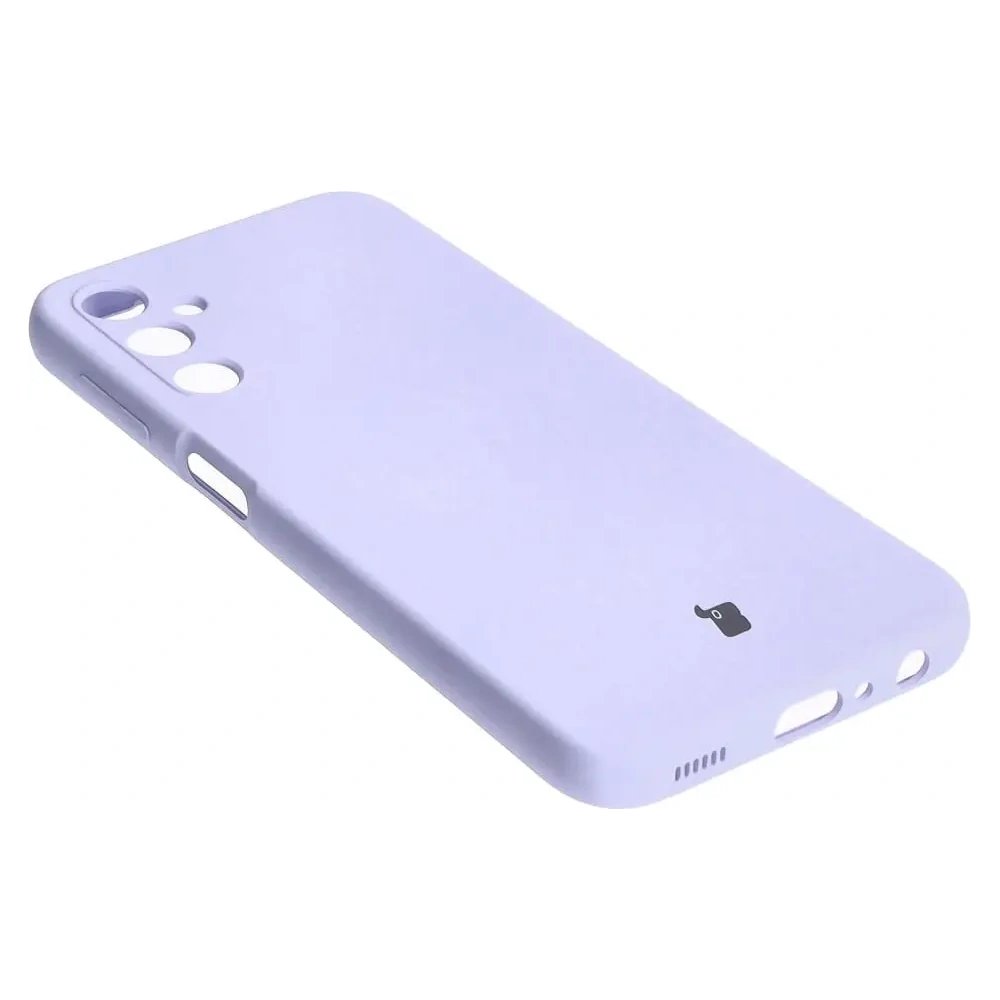 Wholesale Bizon Case Silicone Samsung Galaxy A24 4G light purple - BIZ970 - {ean13} - Hurt