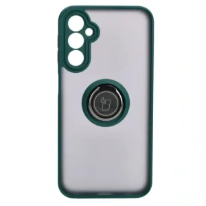 Hurtownia GSM - Etui s úchopem na prst Bizon Case Hybrid Ring do Samsung Galaxy A24 4G kouřové s tmavě zeleným rámečkem - BIZ971 - {ean13} - Hurt