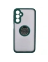 Hurtownia GSM - Bizon Case Hybrid Ring Samsung Galaxy A24 4G fumuriu cu un cadru verde închis - BIZ971 - {ean13} - Hurt