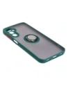 Hurtownia GSM - Bizon Case Hybrid Ring Samsung Galaxy A24 4G fumuriu cu un cadru verde închis - BIZ971 - {ean13} - Hurt