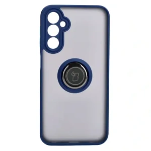 Hurtownia GSM - Etui s úchopem na prst Bizon Case Hybrid Ring pro Samsung Galaxy A24 4G kouřové s modrým rámem - BIZ974 - {ean13} - Hurt