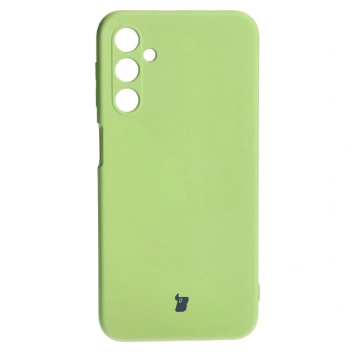 Etui Bizon Case Silicone do Samsung Galaxy A24 4G jasnozielone