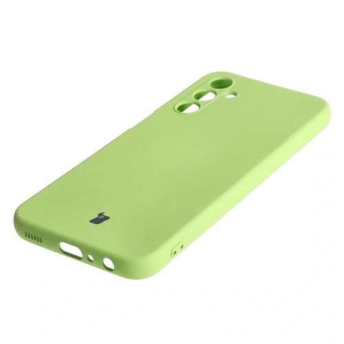 Etui Bizon Case Silicone do Samsung Galaxy A24 4G jasnozielone
