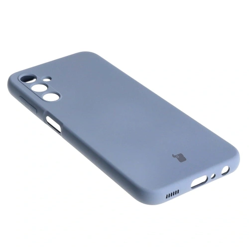 Etui Bizon Case Silicone do Samsung Galaxy A24 4G szare