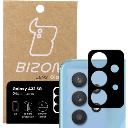 Szkło na aparat Bizon Glass Lens do Samsung Galaxy A32 5G [2 PACK]