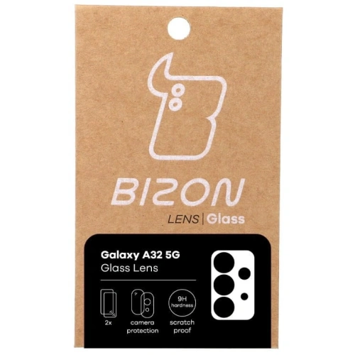 Szkło na aparat Bizon Glass Lens do Samsung Galaxy A32 5G [2 PACK]