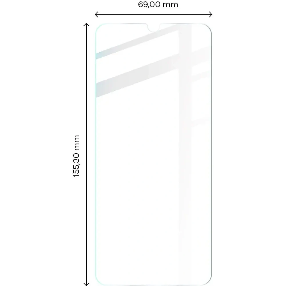 Wholesale BIZON Clear 2 Pack 3x screen glass + camera glass Samsung Galaxy A32 5G - BIZ7385 - {ean13} - Hurt