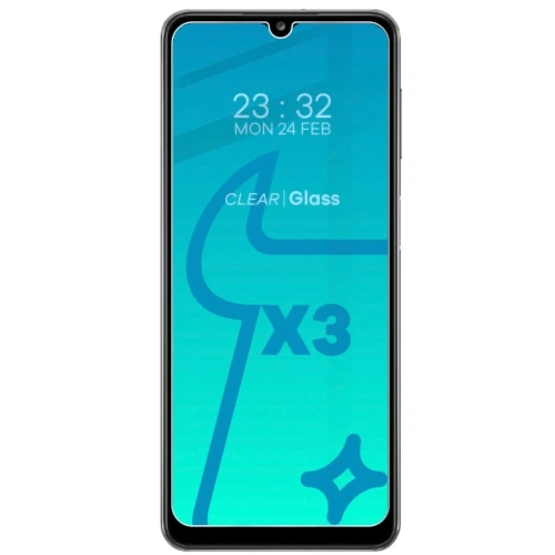 3x Szkło na ekran + szkło na aparat BIZON Clear 2 do Samsung Galaxy A32 5G