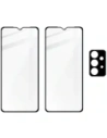 Wholesale BIZON Edge Pack 2x screen glass + camera glass Samsung Galaxy A32 5G - BIZ7386 - {ean13} - Hurt