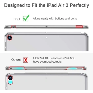 Wholesale ESR Yippee Shell Apple iPad Air 3 2019 Clear - ESR065CL - {ean13} - Hurt