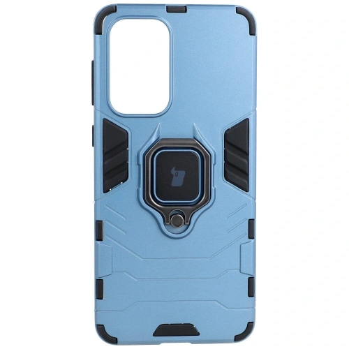 Etui Bizon Case Armor Ring do Samsung Galaxy A33 5G niebieskie