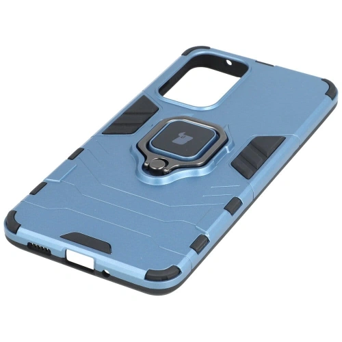 Etui Bizon Case Armor Ring do Samsung Galaxy A33 5G niebieskie