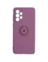 Bizon Case Silikonring Samsung Galaxy A33 5G dunkel lila