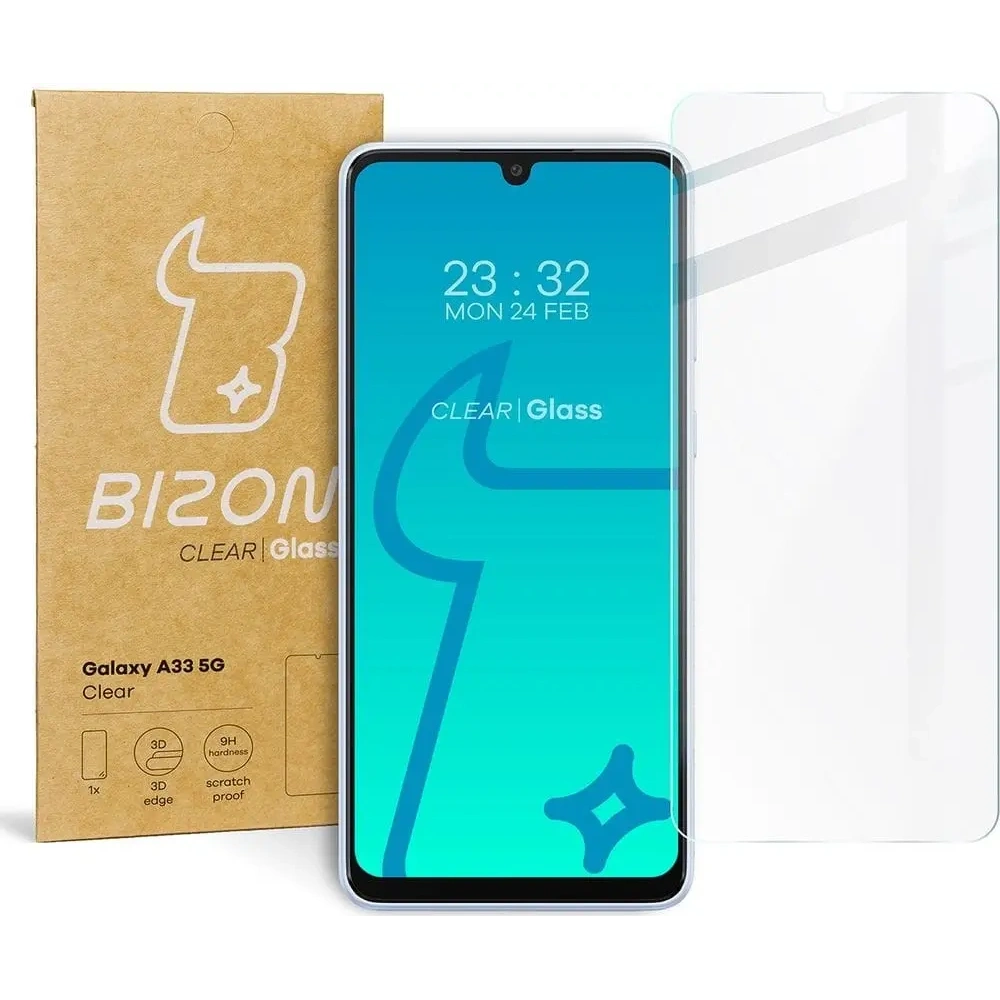 Hurtownia GSM - Bizon Glas Klar Samsung Galaxy A33 5G - BIZ997 - {ean13} - Hurt