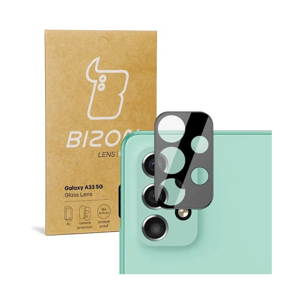 Hurtownia GSM - Bizon Glass Linse Samsung Galaxy A33 5G [2 PACK] - BIZ999 - {ean13} - Hurt