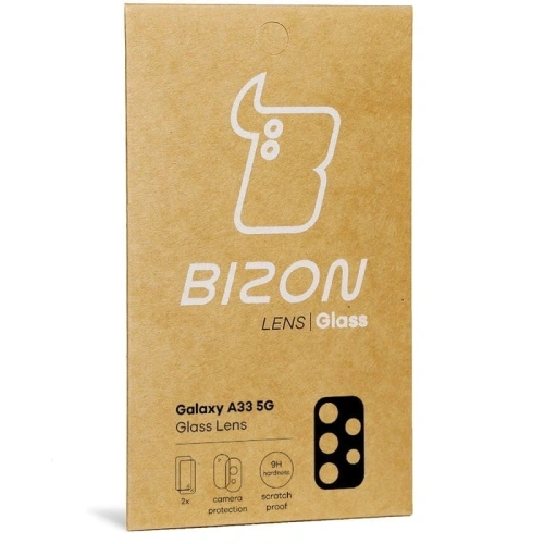 Szkło na aparat Bizon Glass Lens do Samsung Galaxy A33 5G [2 PACK]