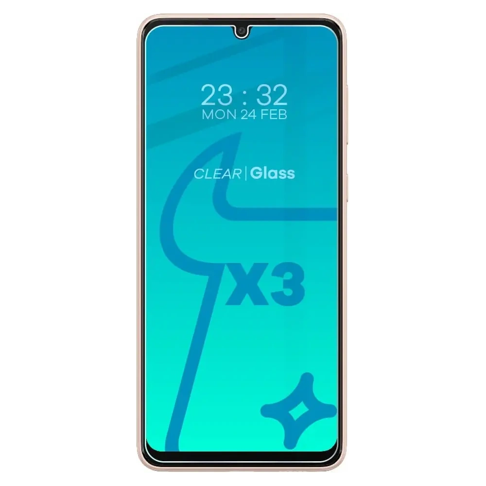 Hurtownia GSM - Bizon üveg Átlátszó edzett üveg - 3 db. + lencse üveg Samsung Galaxy A33 - BIZ1000 - {ean13} - Hurt