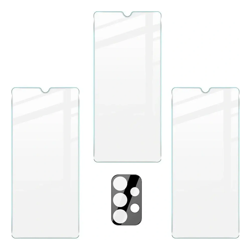 Hurtownia GSM - Szkło hartowane Bizon Glass Clear - 3 szt. + obiektyw Samsung Galaxy A33 - BIZ1000 - {ean13} - Hurt