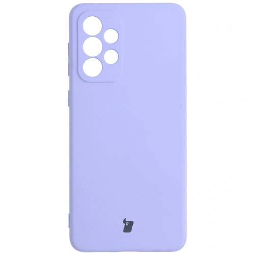Etui Bizon Case Silicone do Samsung Galaxy A33 5G jasnofioletowe