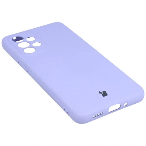 Etui Bizon Case Silicone do Samsung Galaxy A33 5G jasnofioletowe