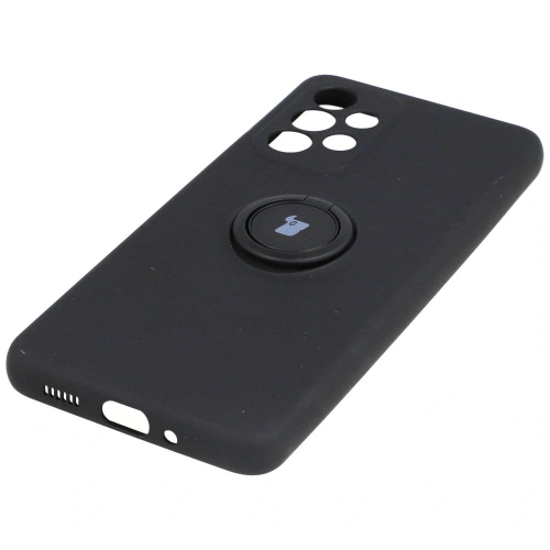 Etui Bizon Case Silicone Ring do Samsung Galaxy A33 5G czarne