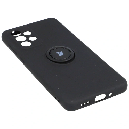 Etui Bizon Case Silicone Ring do Samsung Galaxy A33 5G czarne