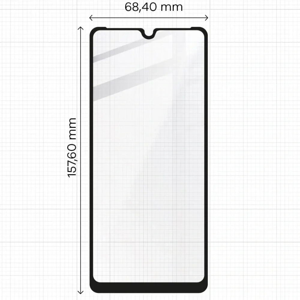 Hurtownia GSM - Bizon Glass Edge 2x gehärtetes Glas + Linsenschutz Samsung Galaxy A33 schwarz - BIZ7399 - {ean13} - Hurt