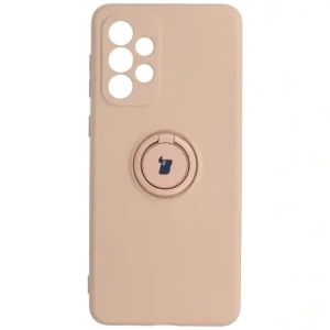 Bizon Case Silicone Ring Samsung Galaxy A33 5G light pink