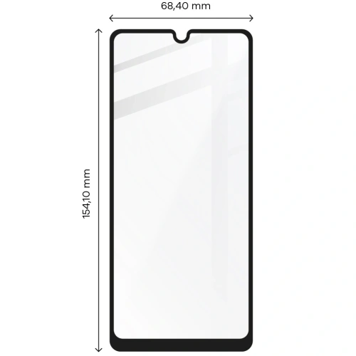 Szkło hartowane Bizon Glass Edge do Samsung Galaxy A33 5G czarne