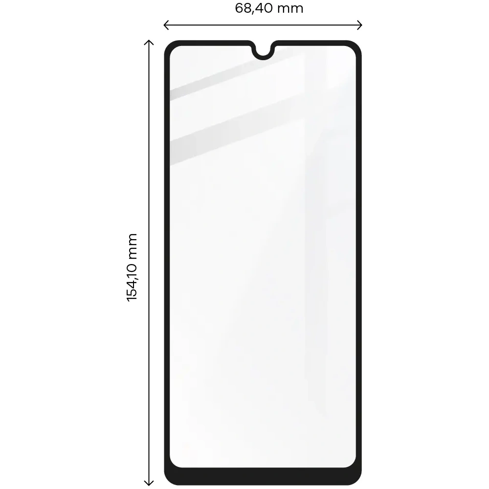 Hurtownia GSM - Bizon Glass Edge Samsung Galaxy A33 5G schwarz - BIZ7402 - {ean13} - Hurt