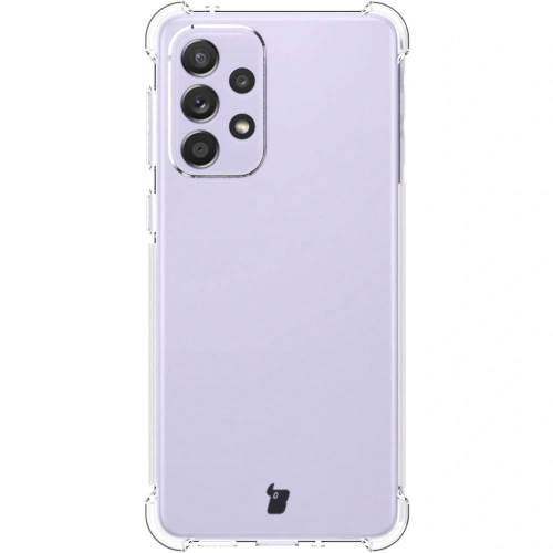 Etui + 2x szkło na ekran + obiektyw Bizon Case Clear Pack do Samsung Galaxy A33 5G przezroczyste