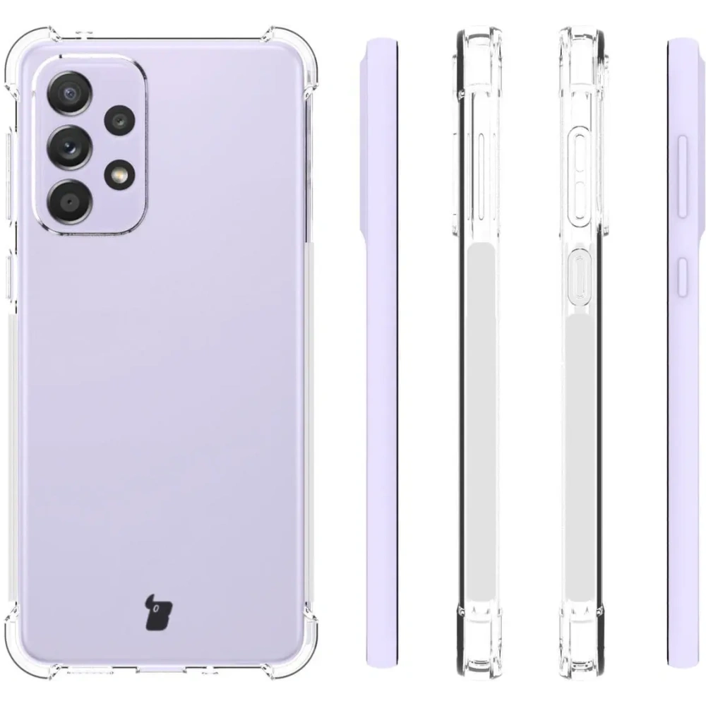 Hurtownia GSM - Bizon Case Clear Pack Hülle + 2x Bildschirmglas + Linsenglas Samsung Galaxy A33 5G klar - BIZ1010 - {ean13} - Hurt