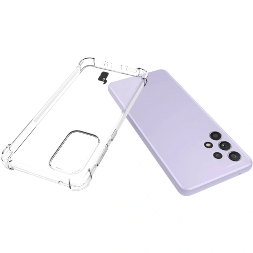 Etui + 2x szkło na ekran + obiektyw Bizon Case Clear Pack do Samsung Galaxy A33 5G przezroczyste